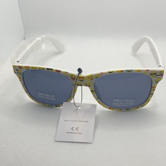 Retro Kids Emoji Sunglasses  - Picture 2 of 4